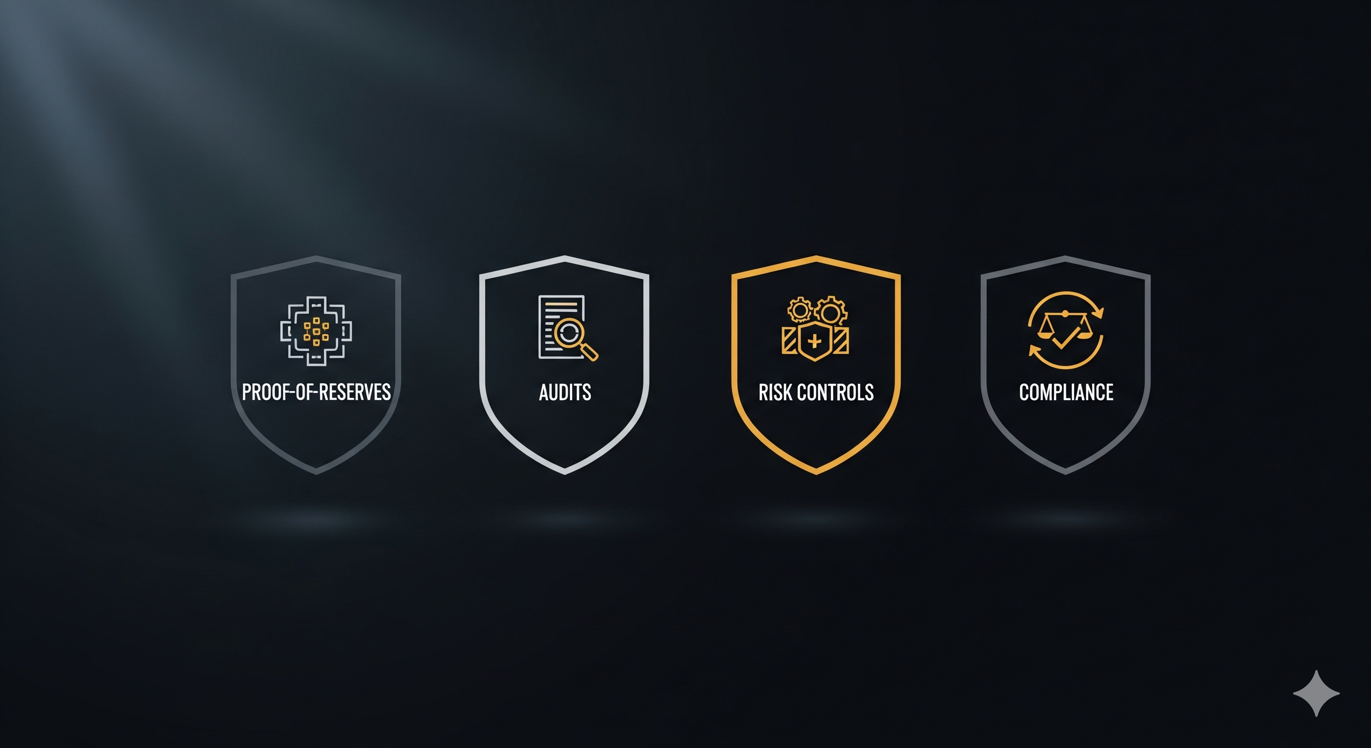 Crypto industry trust rebuild with proof-of-reserves, audits, risk controls, and compliance after exchange failures