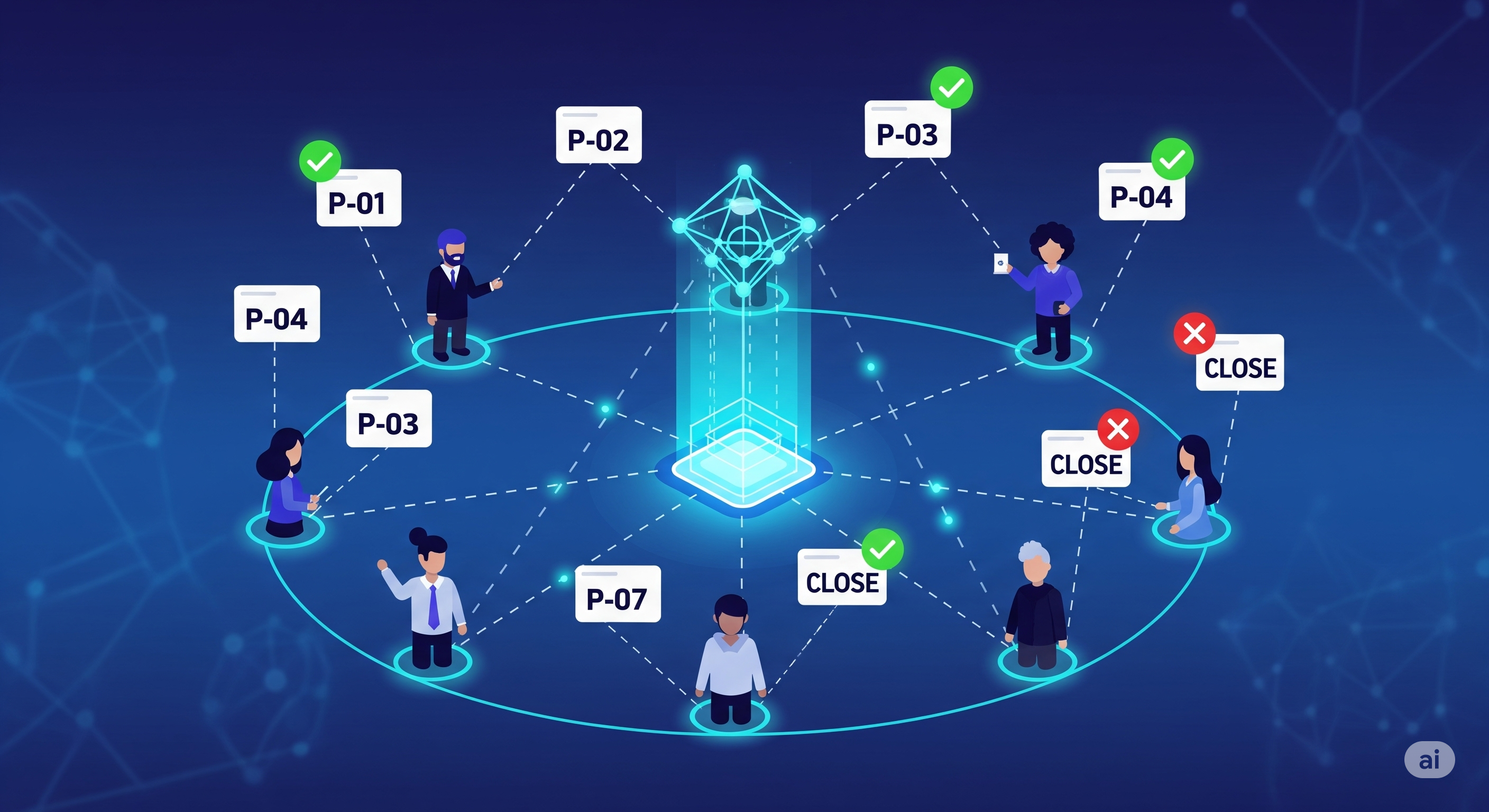 DAO governance with token-based voting and community decision-making